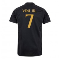 Camisa de Futebol Real Madrid Vinicius Junior #7 Equipamento Alternativo 2023-24 Manga Curta